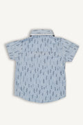 Baby Boy's Formal Shirt & Suspender Shorts Set